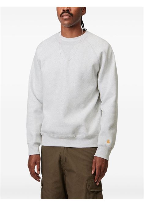 chase sweatshirt man grey CARHARTT WIP | I03366000J.XX
